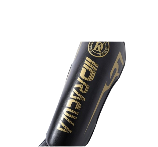 MW Shock Shin Guards - Black Gold