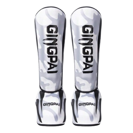 MW Camo Shin Guards - White