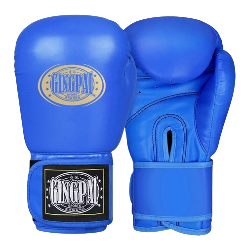 MW Elite 2.0 Boxing Gloves - Gold Blue