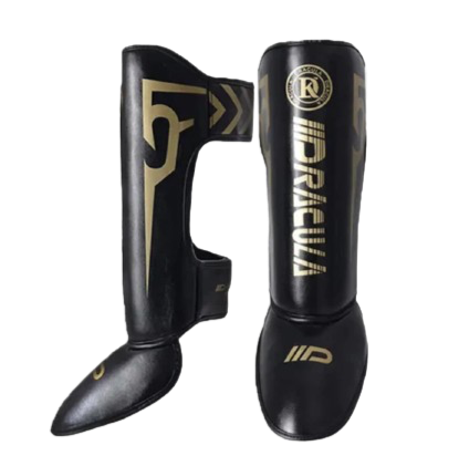 MW Shock Shin Guards - Black Gold