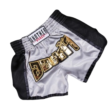 MW Muay Thai Shorts - Grey Black