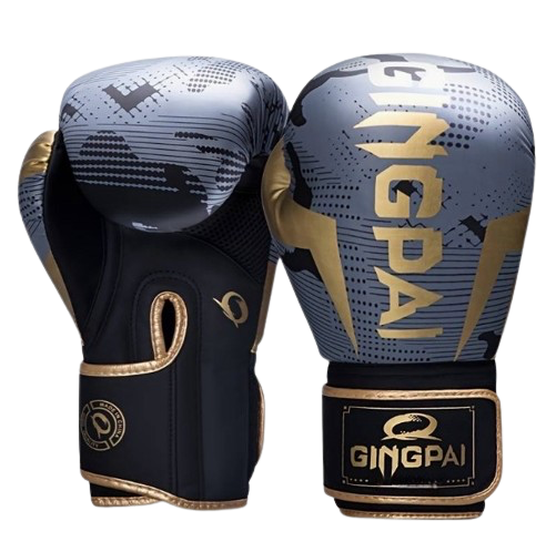 MW Camo Boxing Gloves - Gold