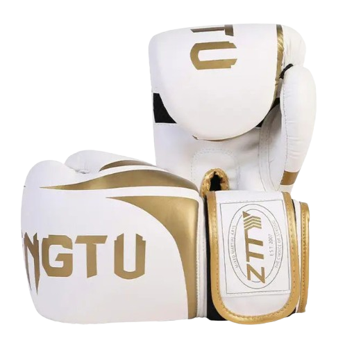 MW Rival Boxing Gloves - White Gold