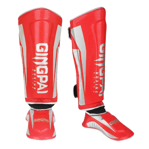 MW Rival Shin Guards - Red