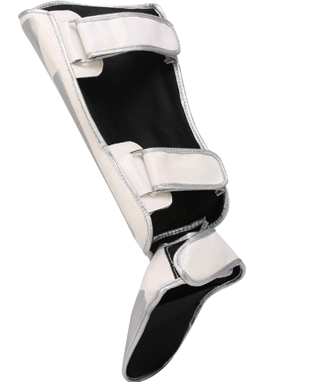 MW Rival Shin Guards - White