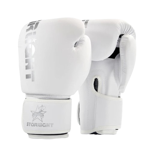 MW Shock Boxing Gloves - White/Pink