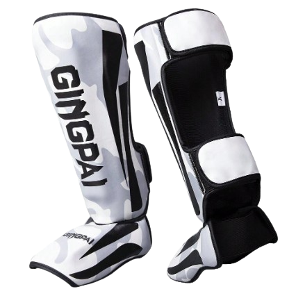 MW Camo Shin Guards  - White