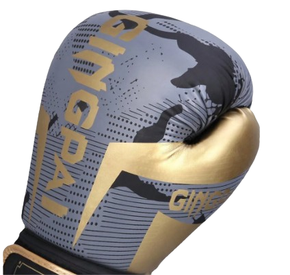 MW Camo Boxing Gloves - Gold