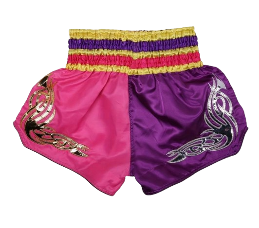 MW Classic Muay Thai Shorts - Purple Pink