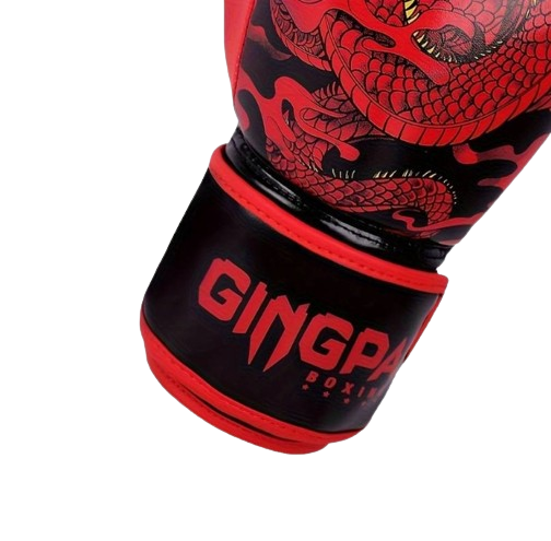 MW Dragon Boxing Gloves - Red