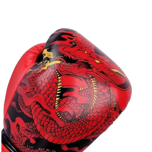 MW Dragon Boxing Gloves - Red