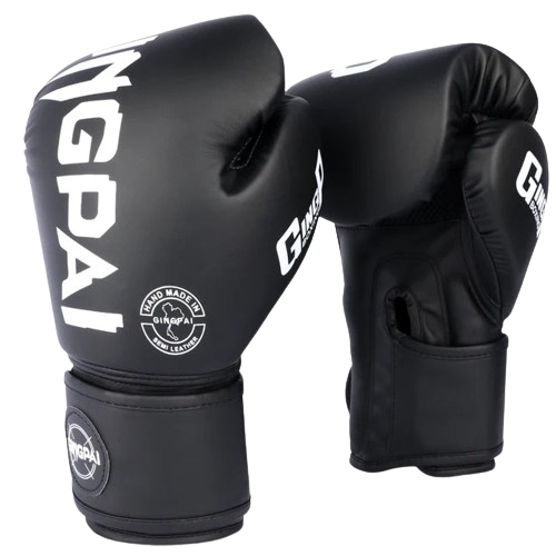 MW Elite Boxing Gloves - White Black