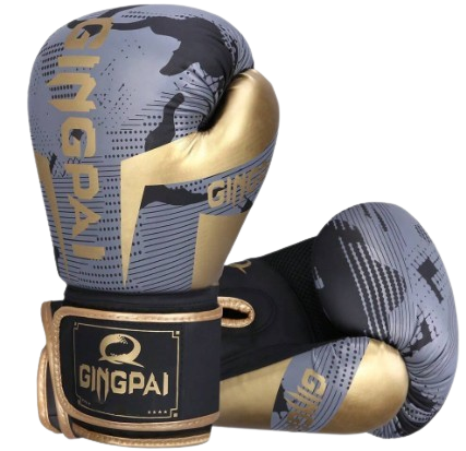 MW Camo Boxing Gloves - Gold